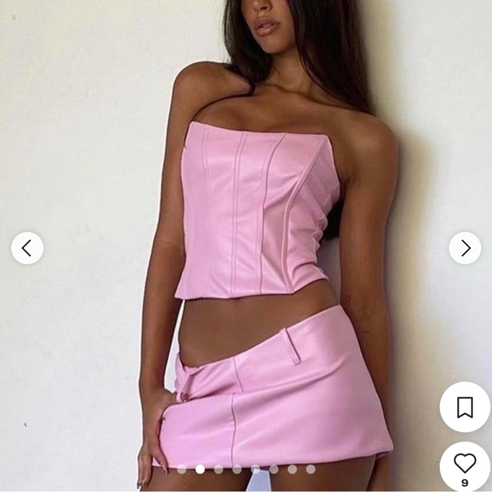 Tiger Mist XS Brand New Corset Top Pink